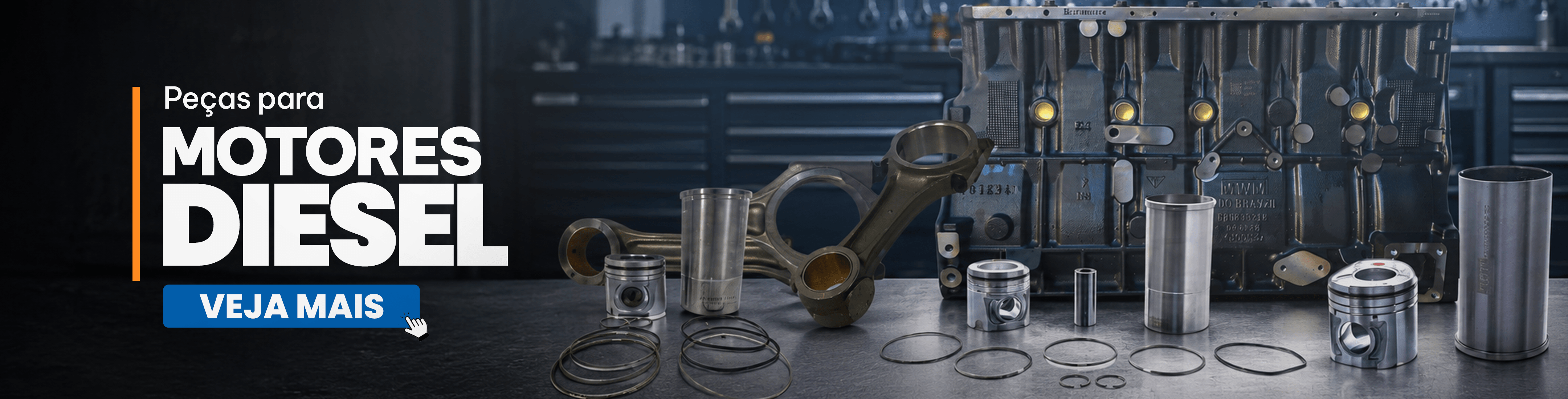 Peças para motores diesel + Truck